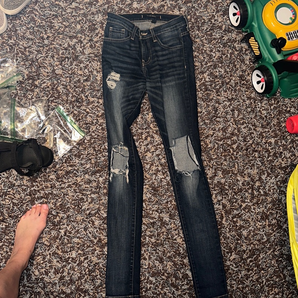 Flying monkey skinny jeans size 24